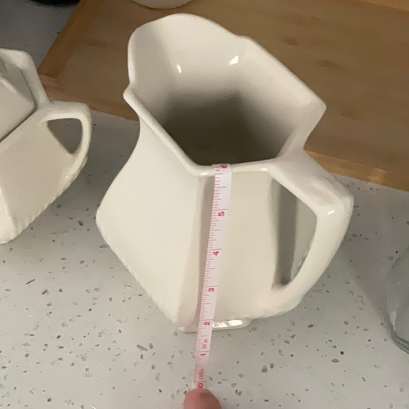 Real English Ironstone pitcher/creamer set micratex - Picture 7 of 7